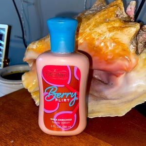 Rare Bath and Body Works Lotion Berry Flirt